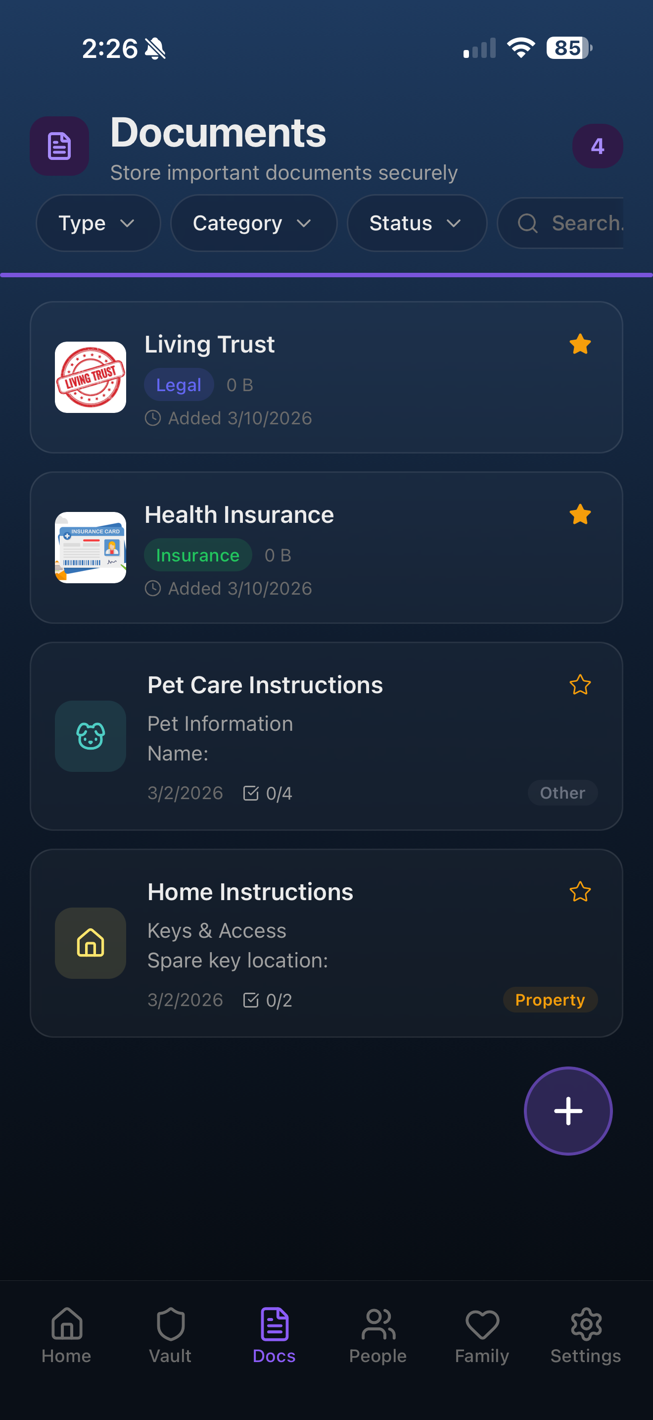 Lifelines Legacy - Screenshot 4 showing product features and functionality