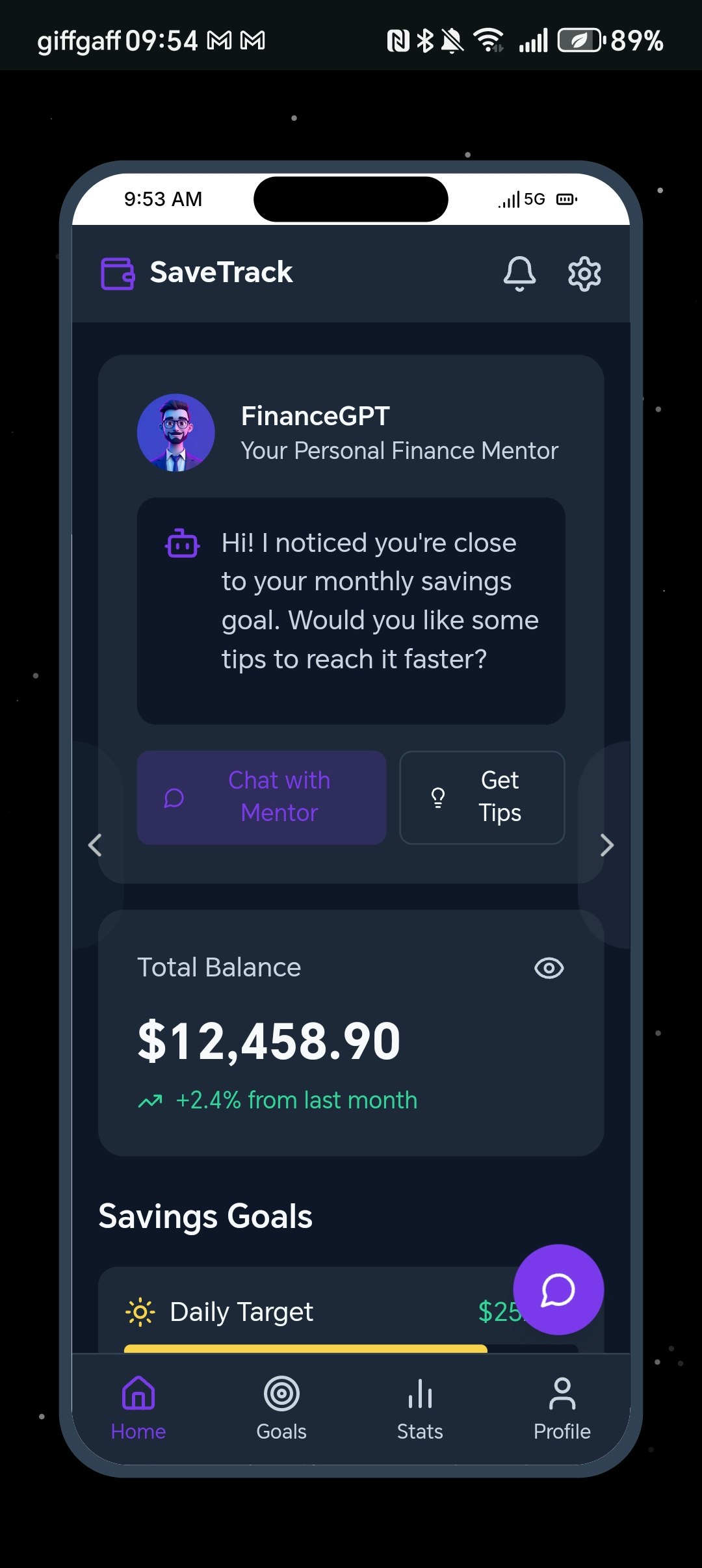 Media SaveTrack - Jejaki simpanan anda dan mengawal simpanan anda 6