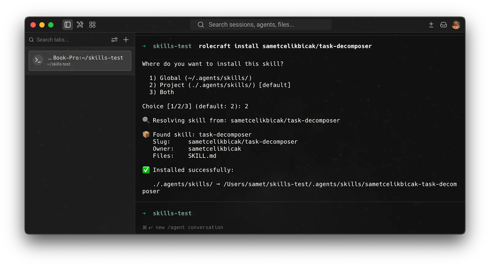 RoleCraft screenshot 2