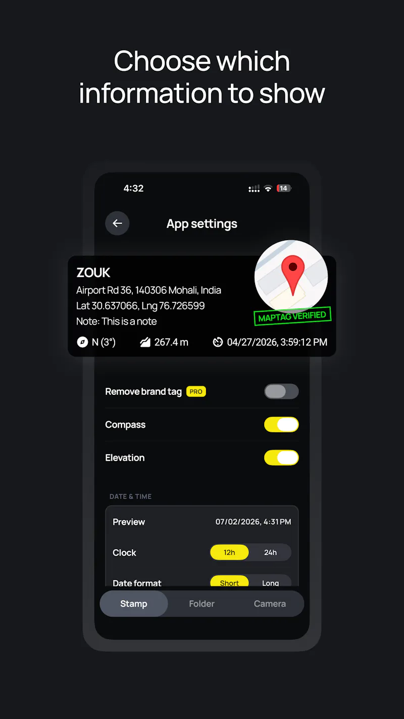 MapTag Camera screenshot 4