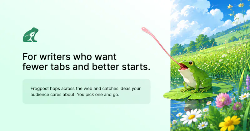 Frogpost screenshot 1