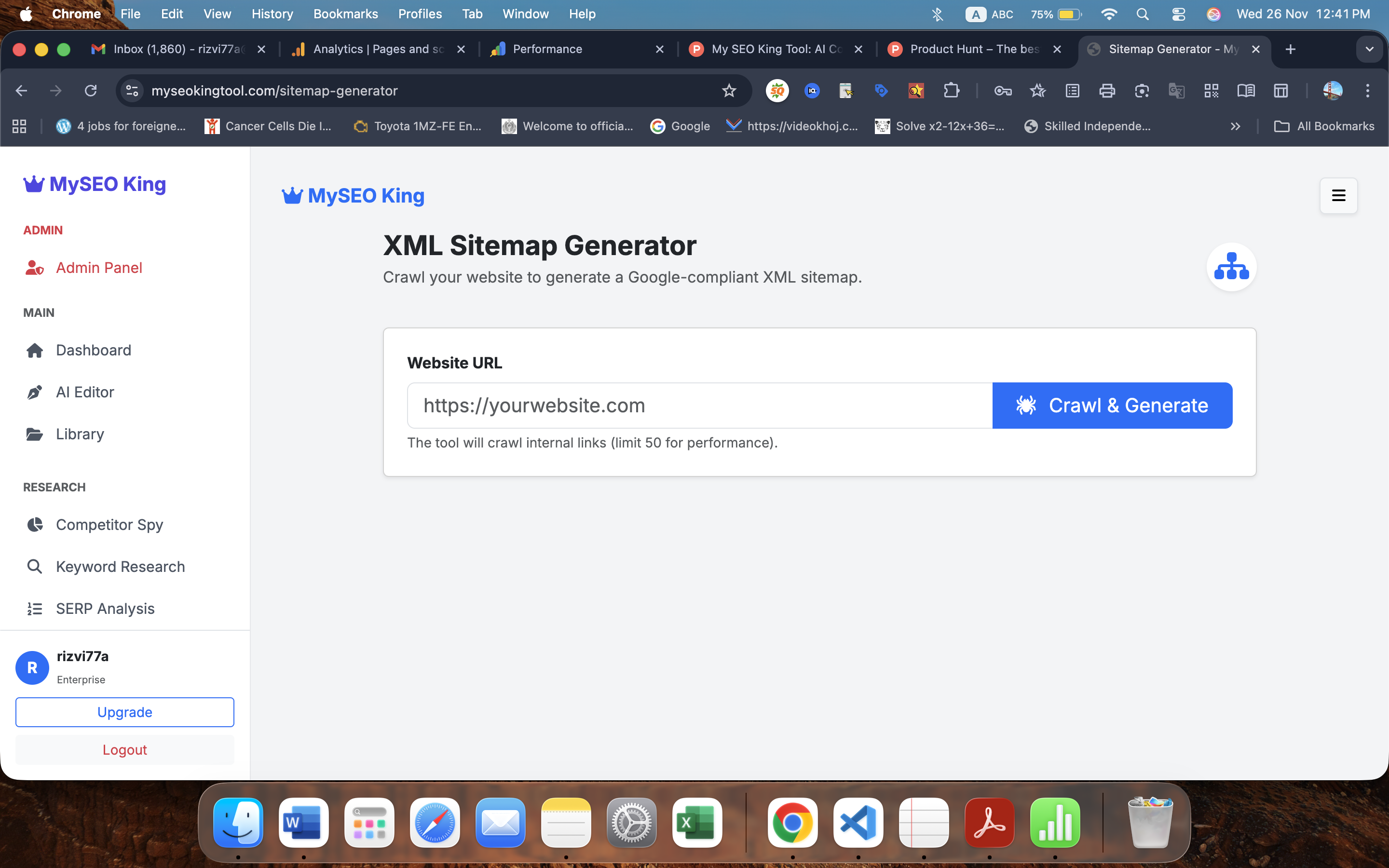 My SEO King Tool gallery image
