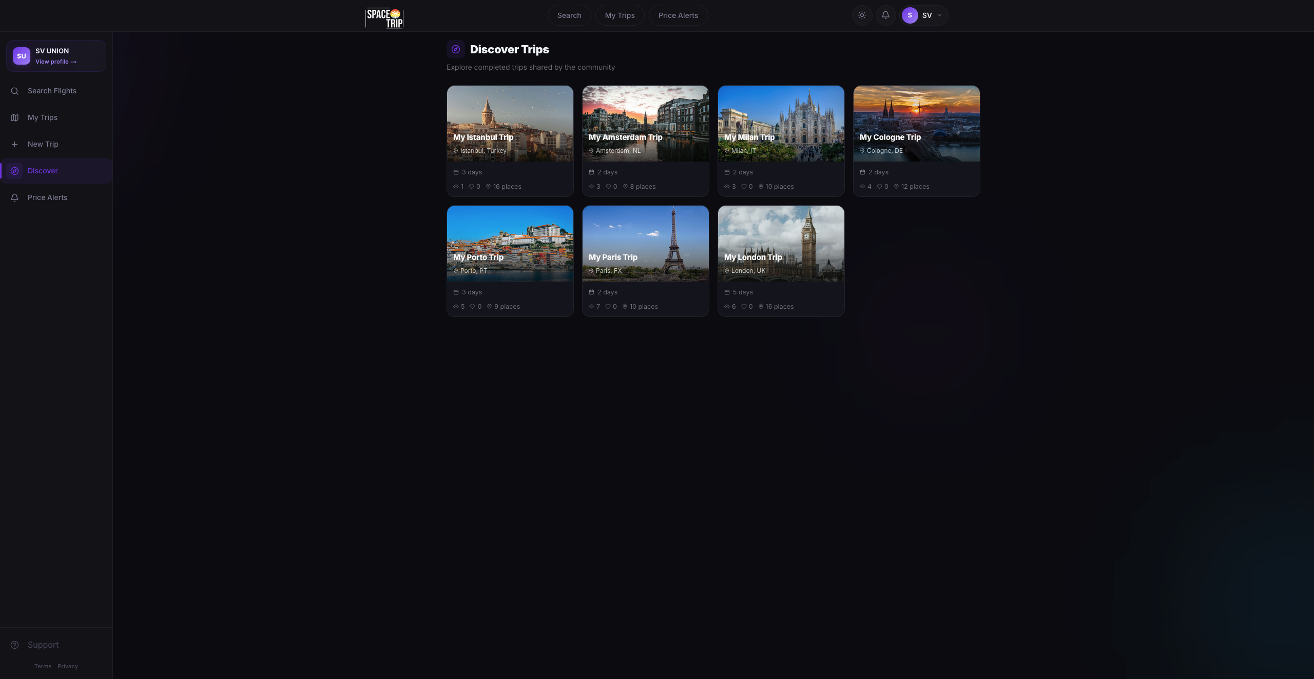 SpaceTrip gallery image