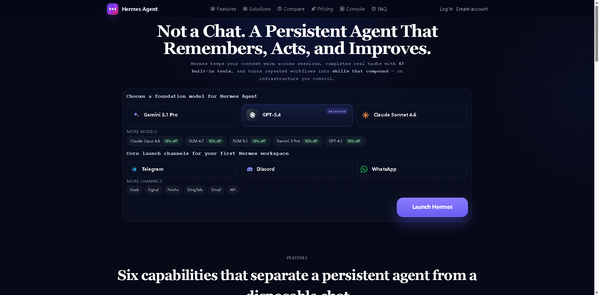 Hermes Agent gallery image