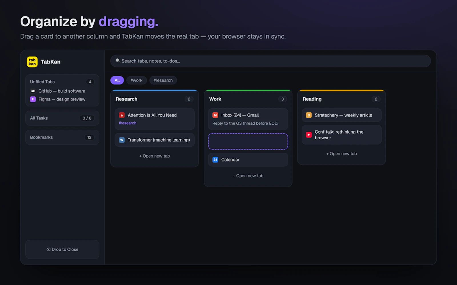 TabKan  screenshot 2