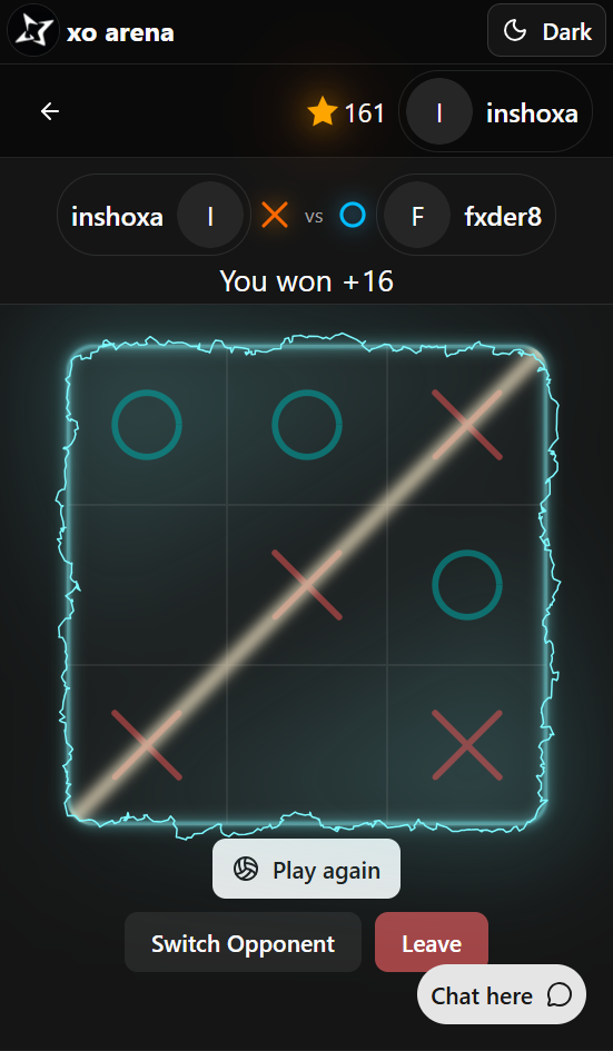 XO Arena - Screenshot 3 showing product features and functionality