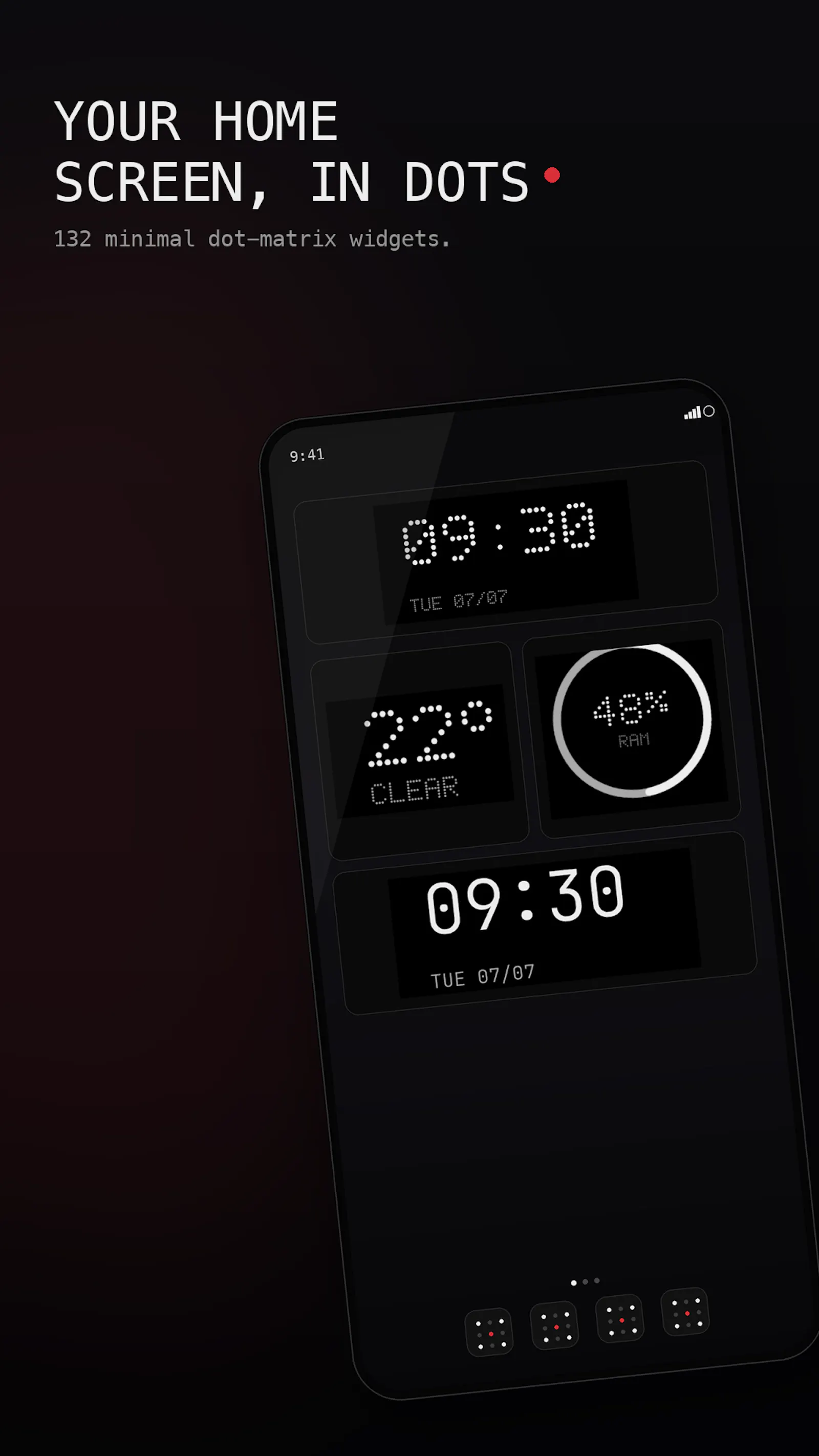Dotgrid — Dot Matrix Widgets screenshot 4