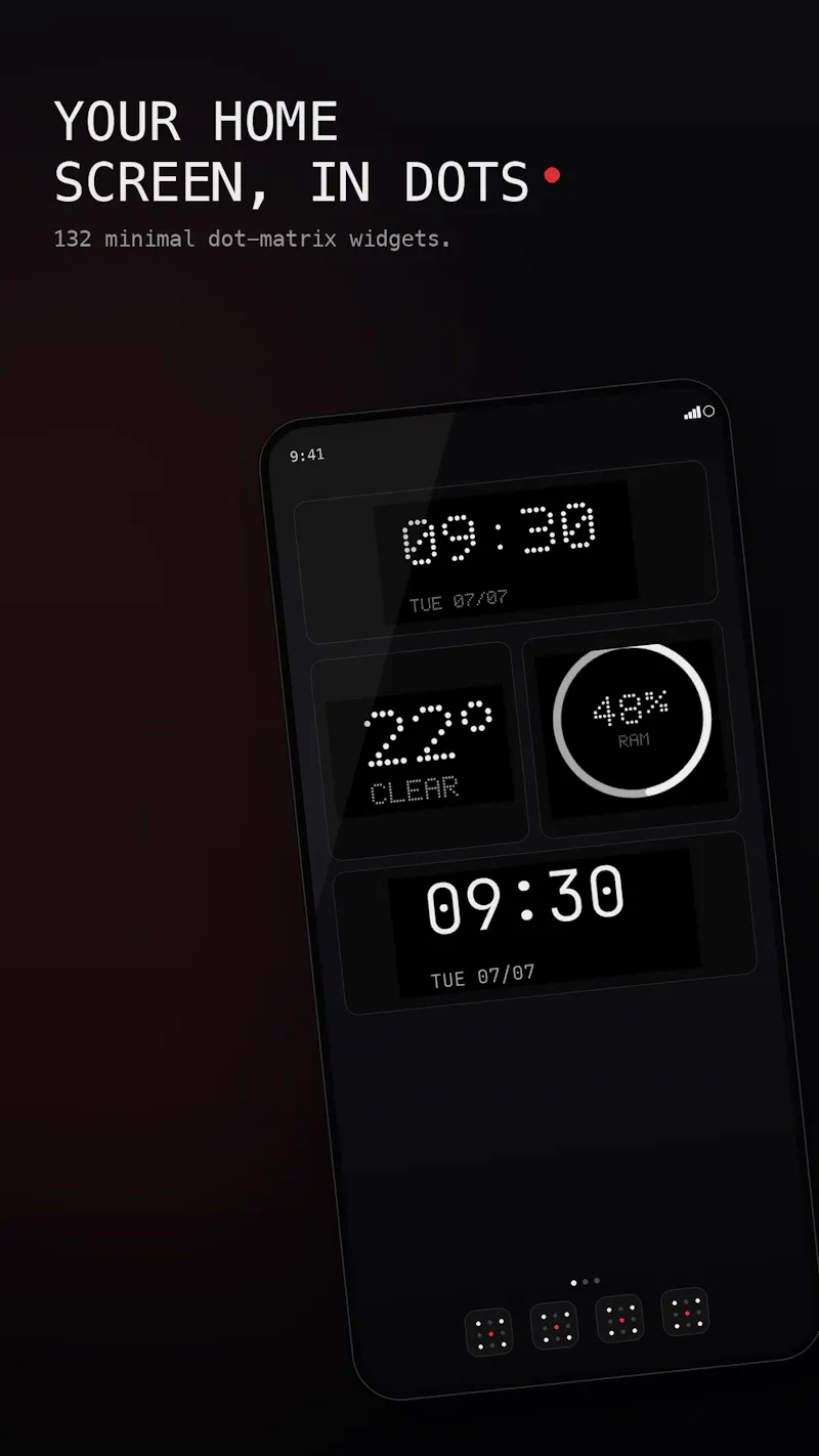 Dotgrid — Dot Matrix Widgets screenshot 4