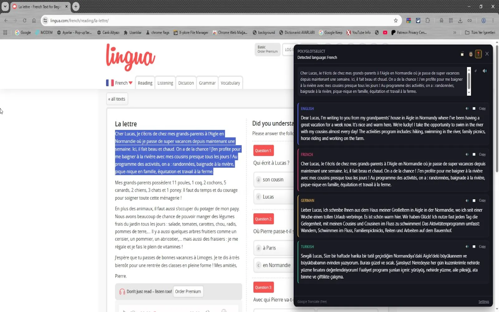 PolyglotSelect  screenshot 3