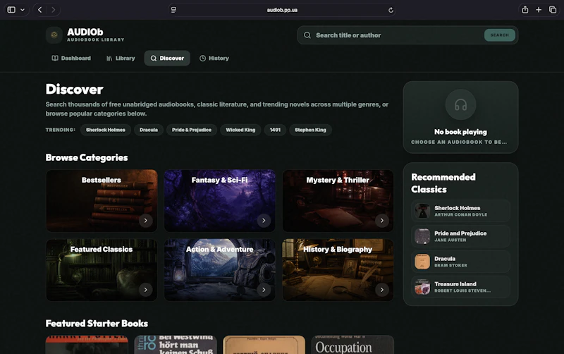 AudioB screenshot 2