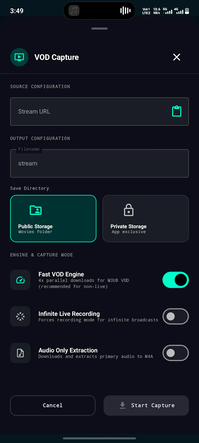 8XDL - Smart Secure Download Manager  screenshot 2