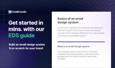 Email Design System Playbook gallery image