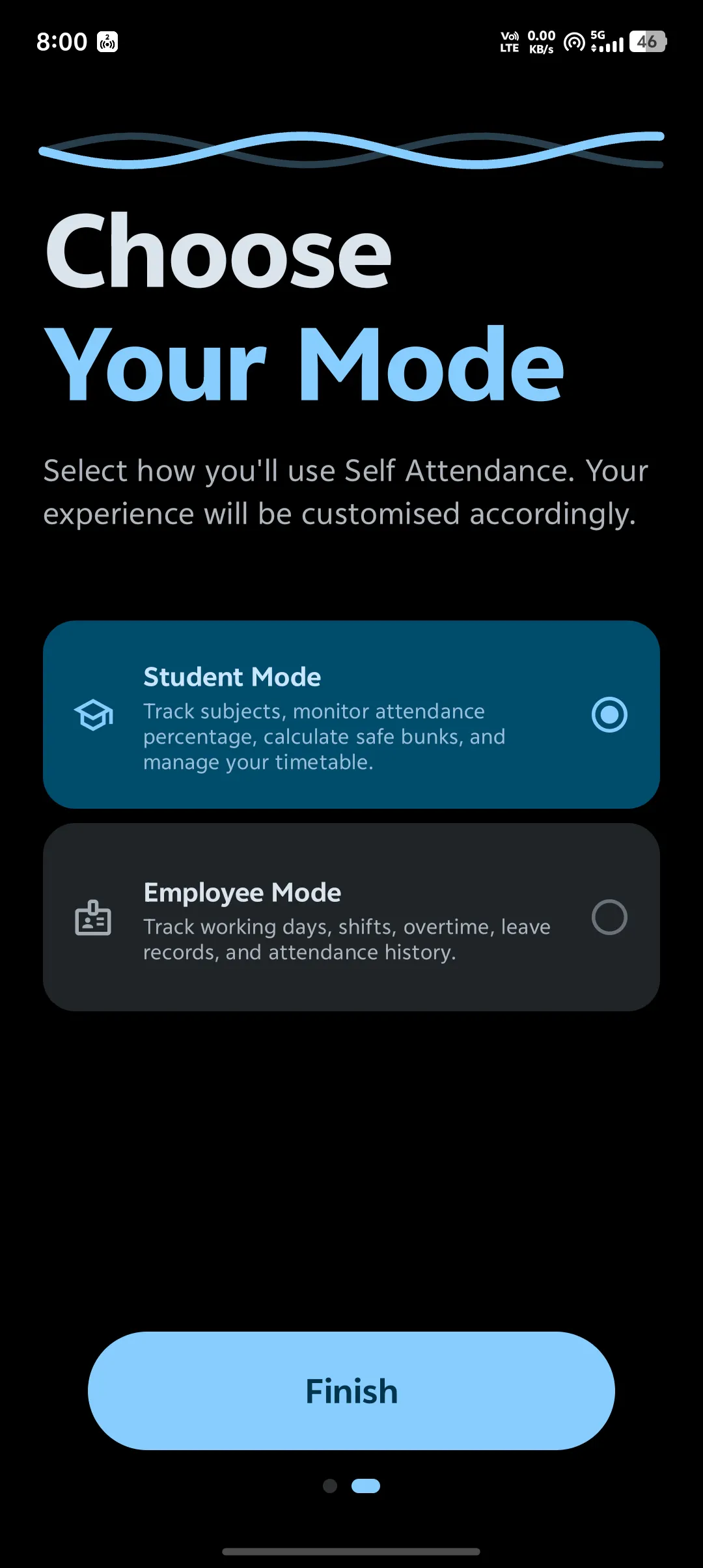 self attendance app built for student  gallery image