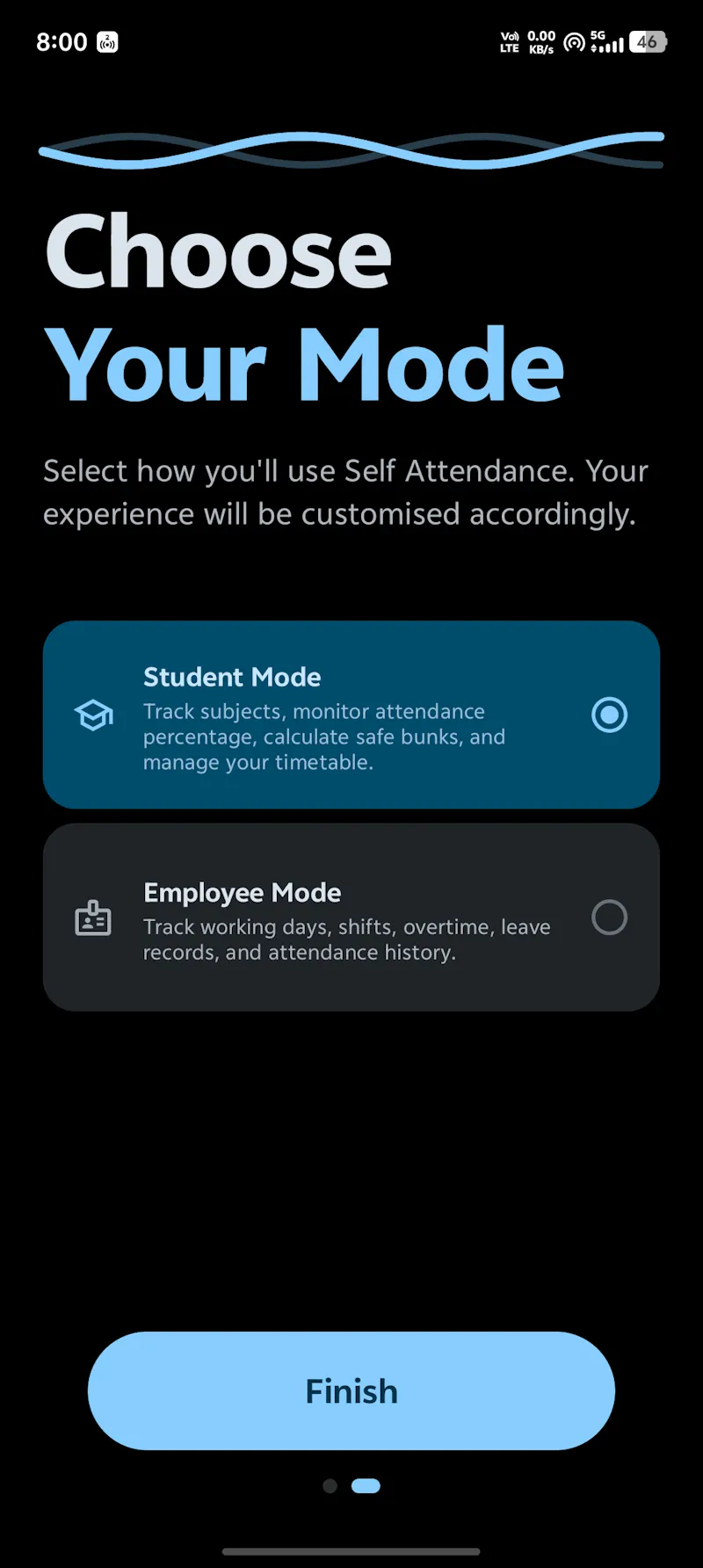 self attendance app built for student  screenshot 7