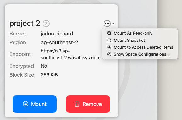 mountOS gallery image