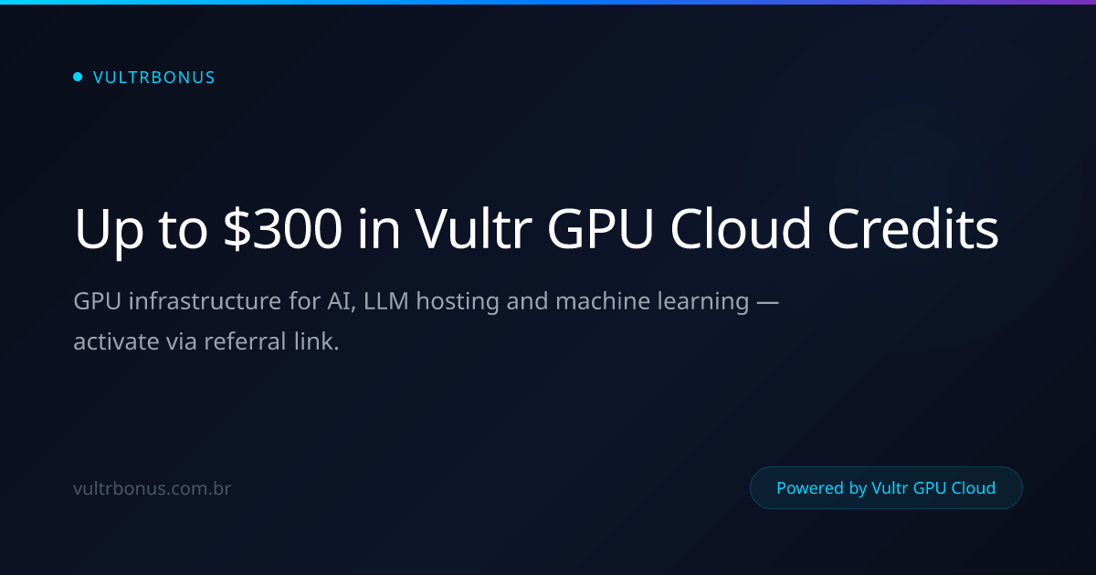 VultrBonus – GPU Cloud gallery image