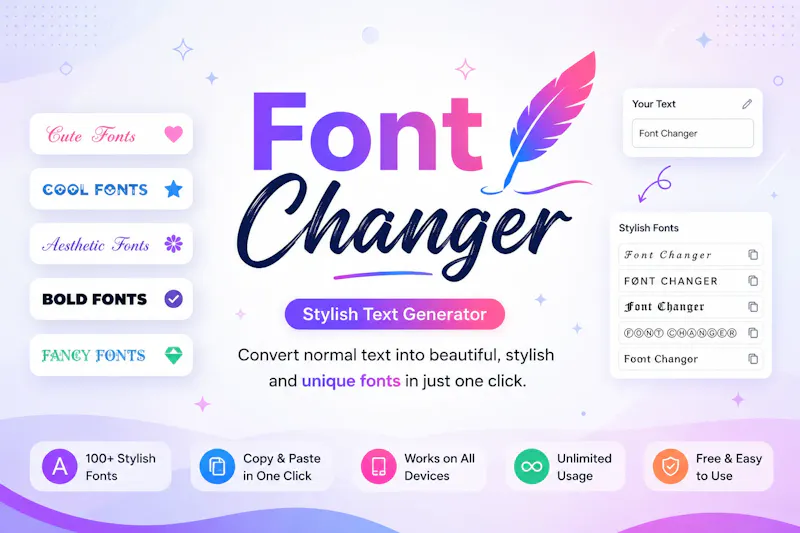 Font Changer  screenshot 1