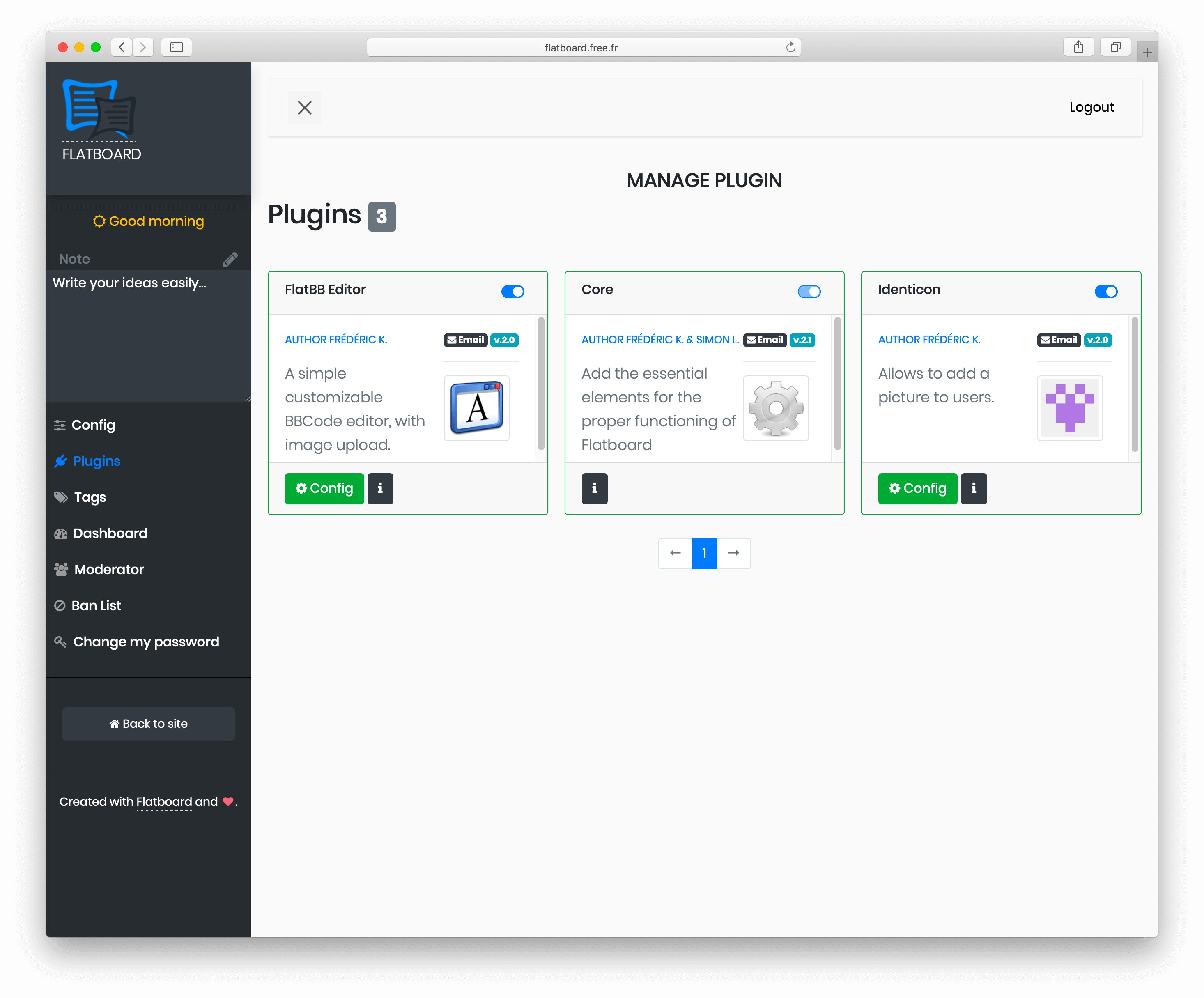 Flatboard gallery image