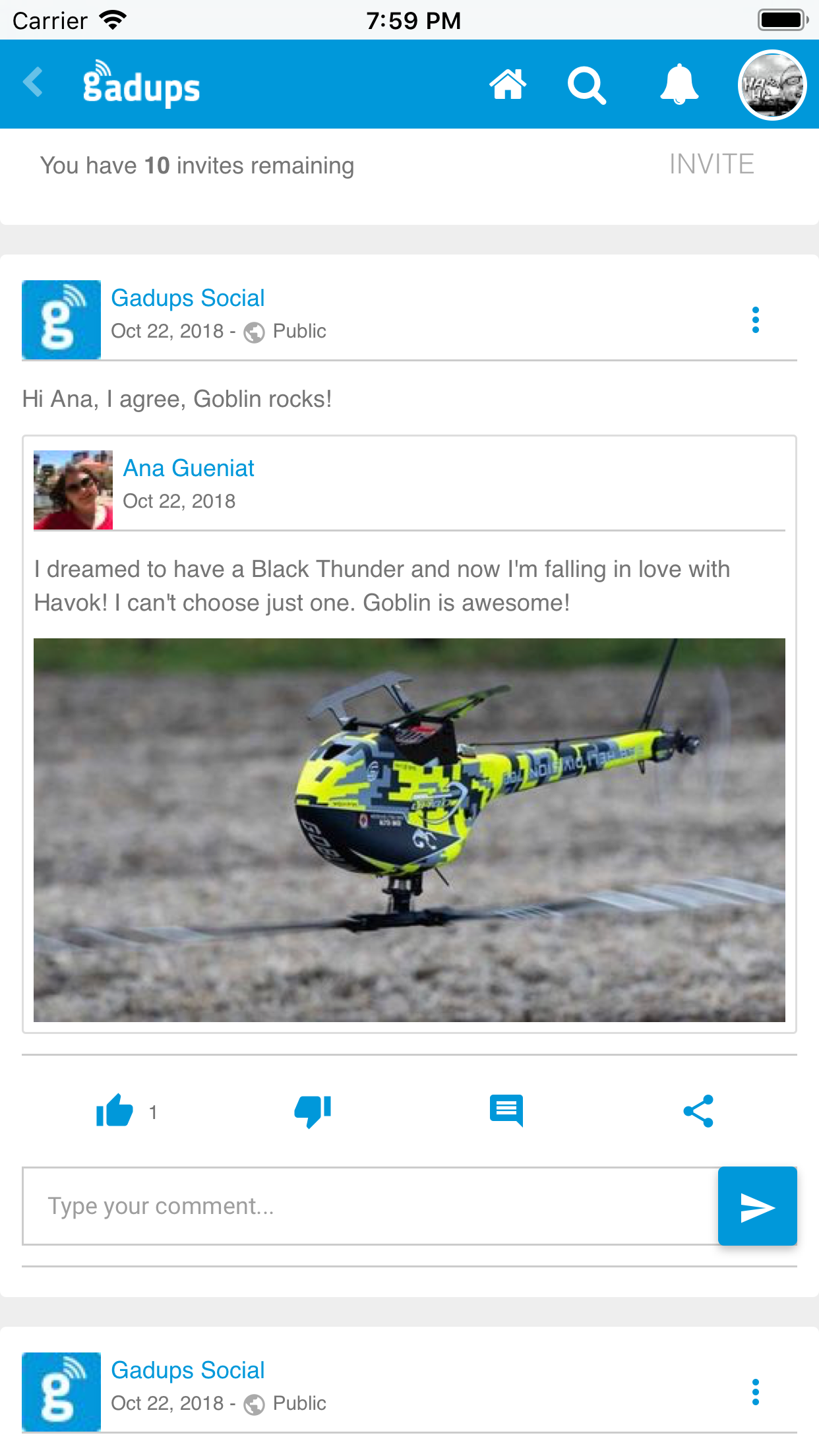 Gadups gallery image