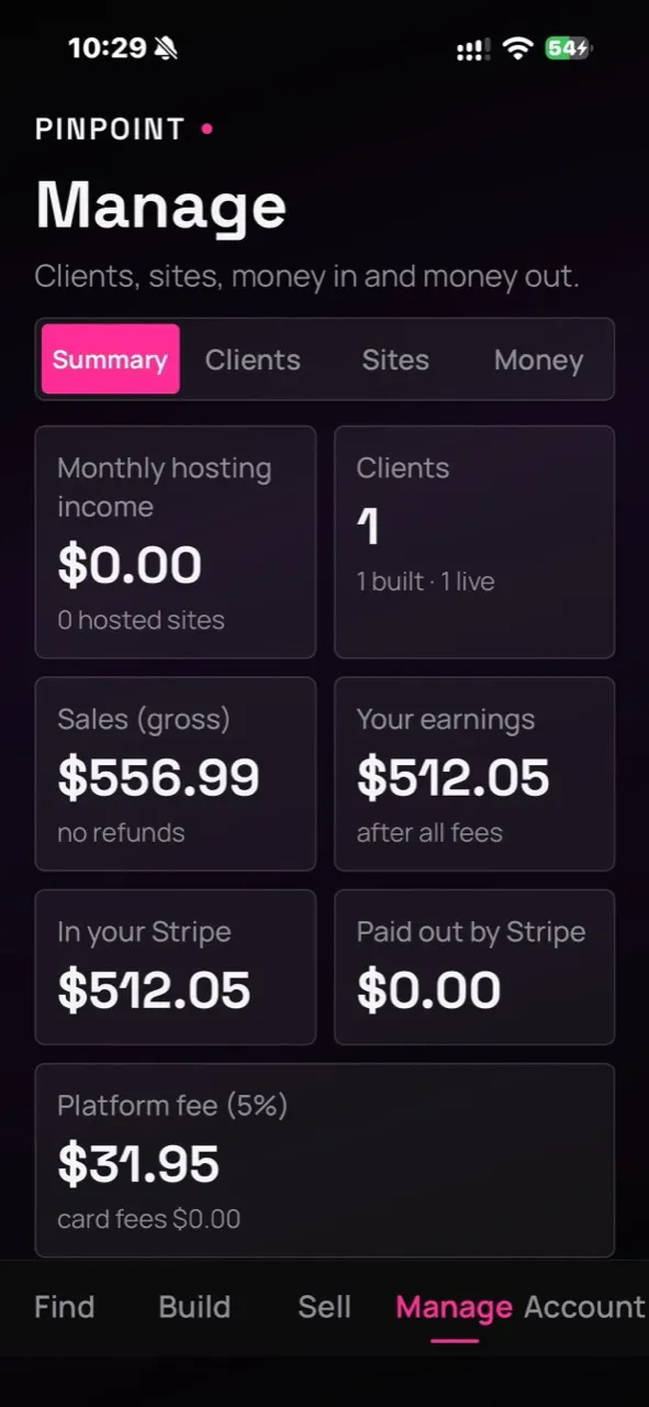 PinPoint: Sell Websites gallery image
