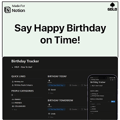 Rastreador de cumpleaños