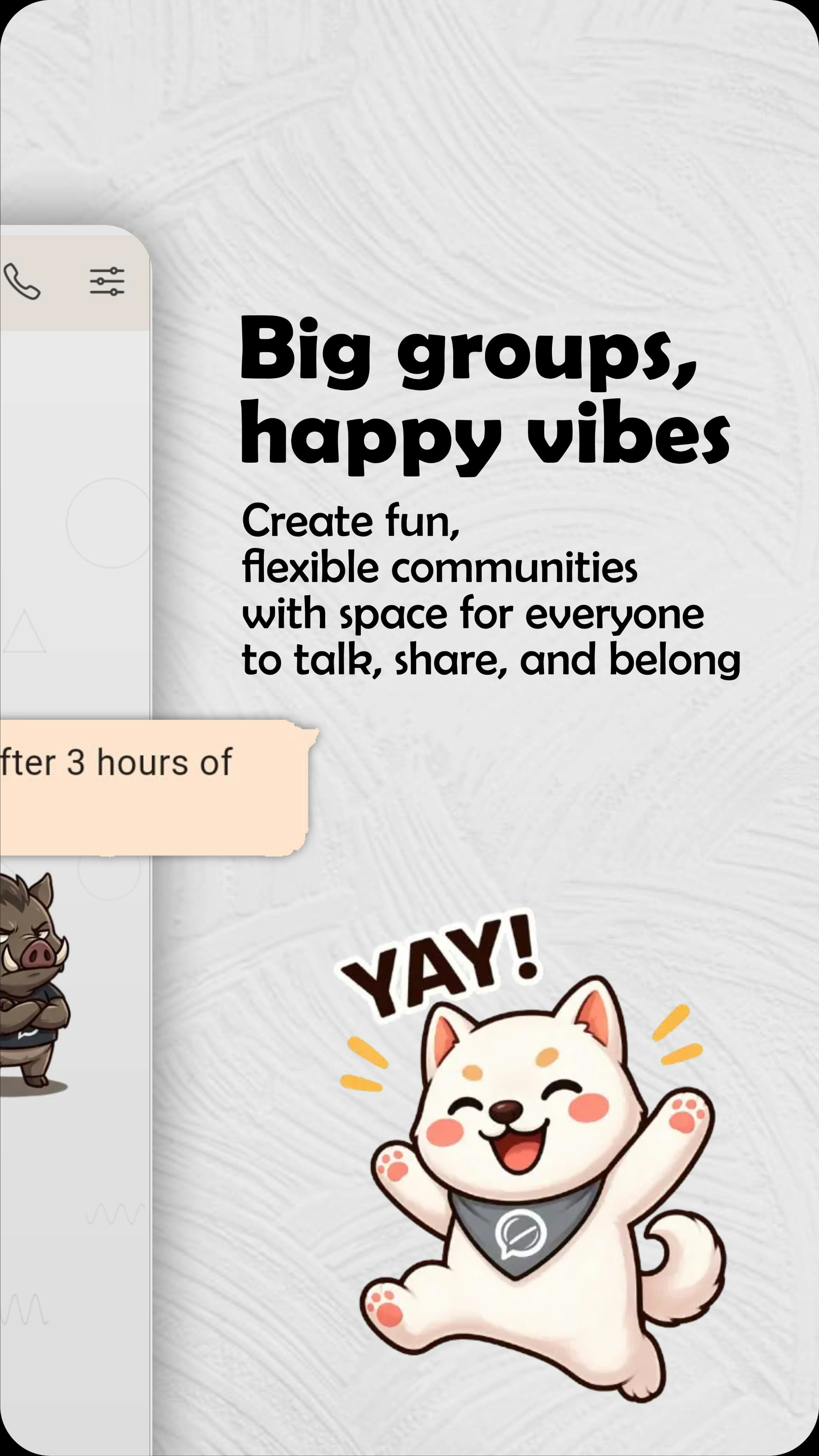 VagueChat - Real-time Chat & Calling App gallery image