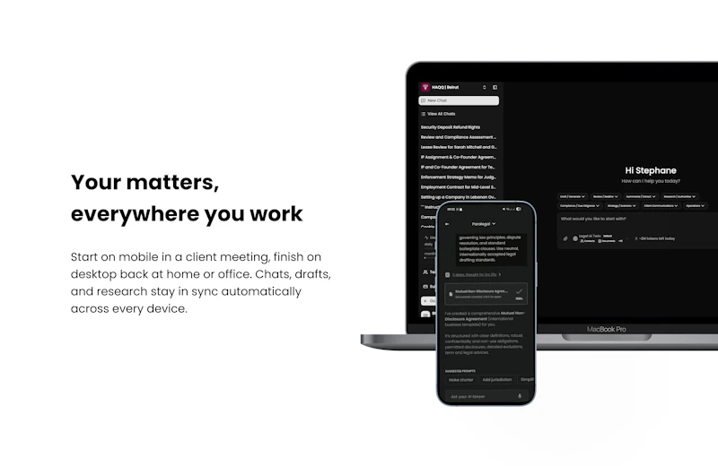 HAQQ Legal AI on Mobile screenshot 6
