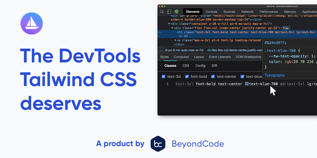 DevTools for Tailwind CSS - Product Information, Latest Updates, and ...