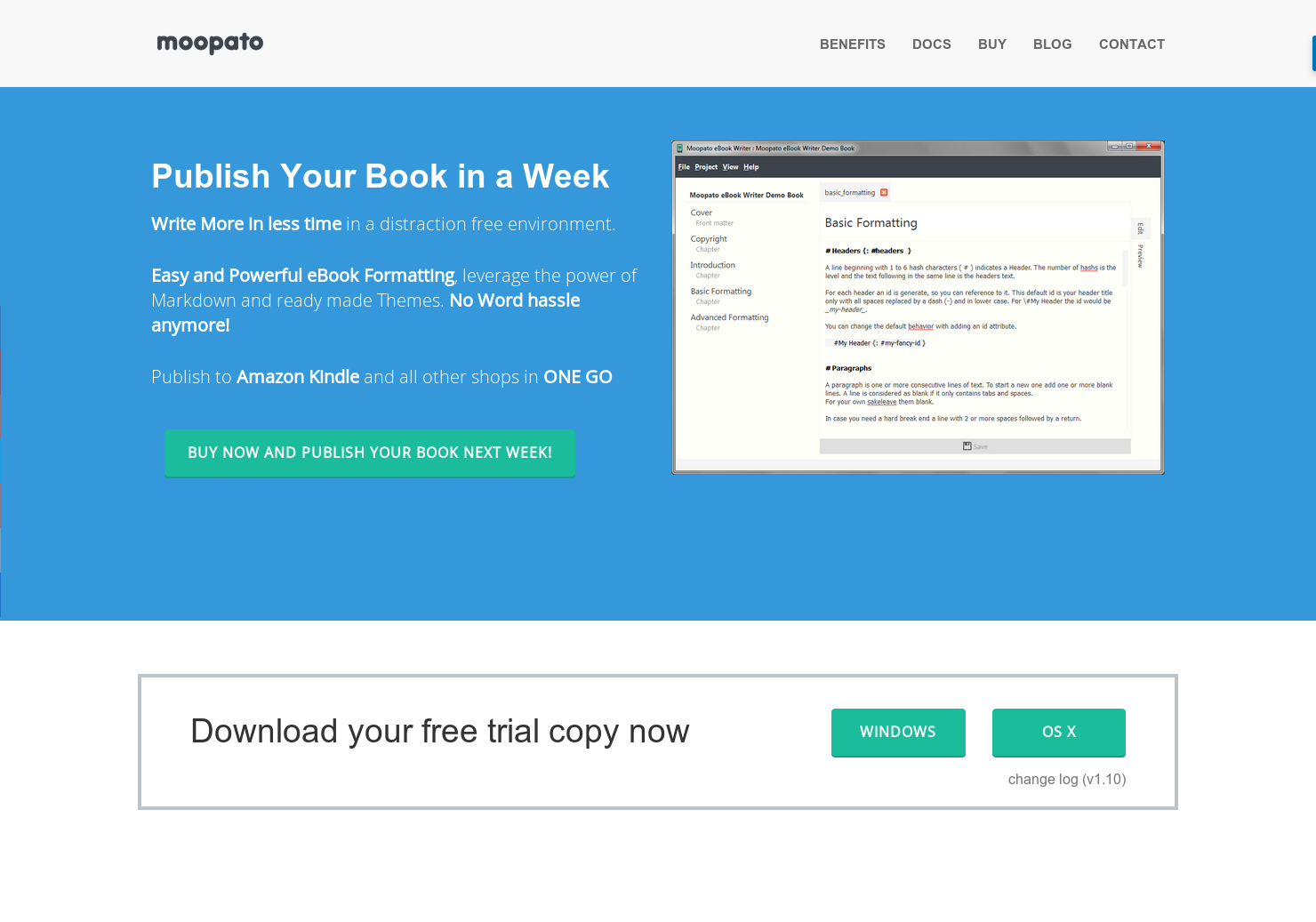 Moopato eBook Writer