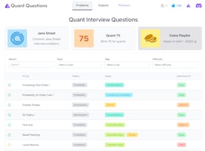 Quant Questions IO gallery image