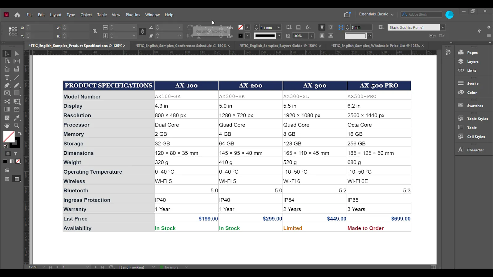 ETIC  screenshot 3