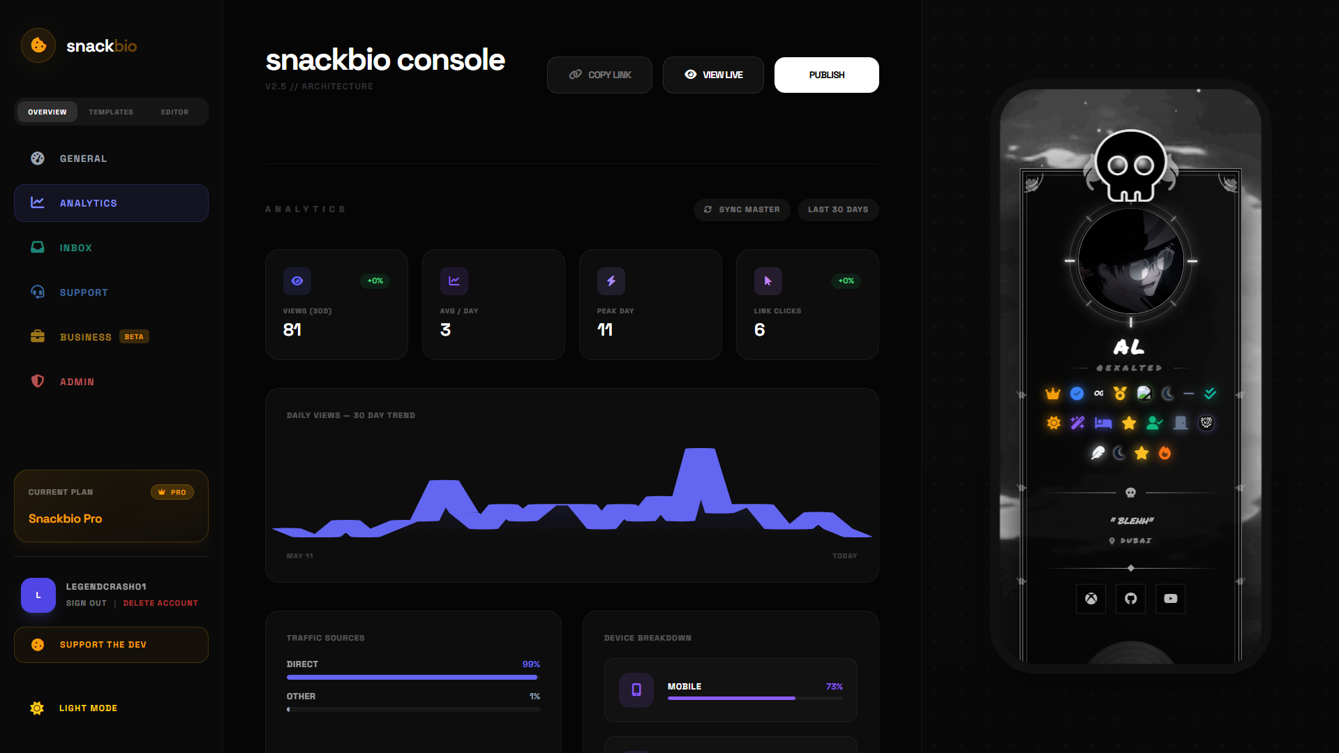 snackbio gallery image