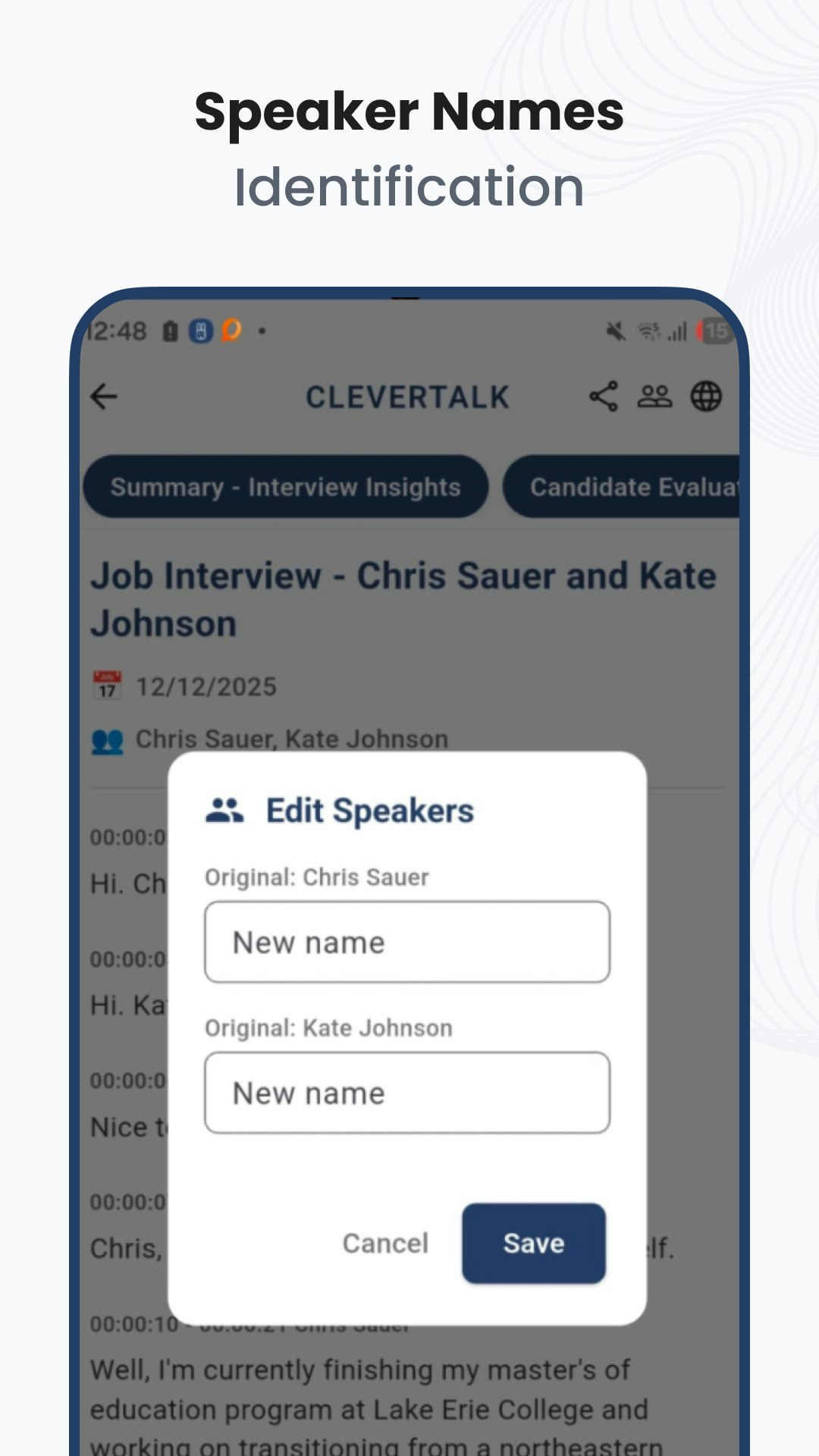CleverTalk – Smarter audio notes gallery image