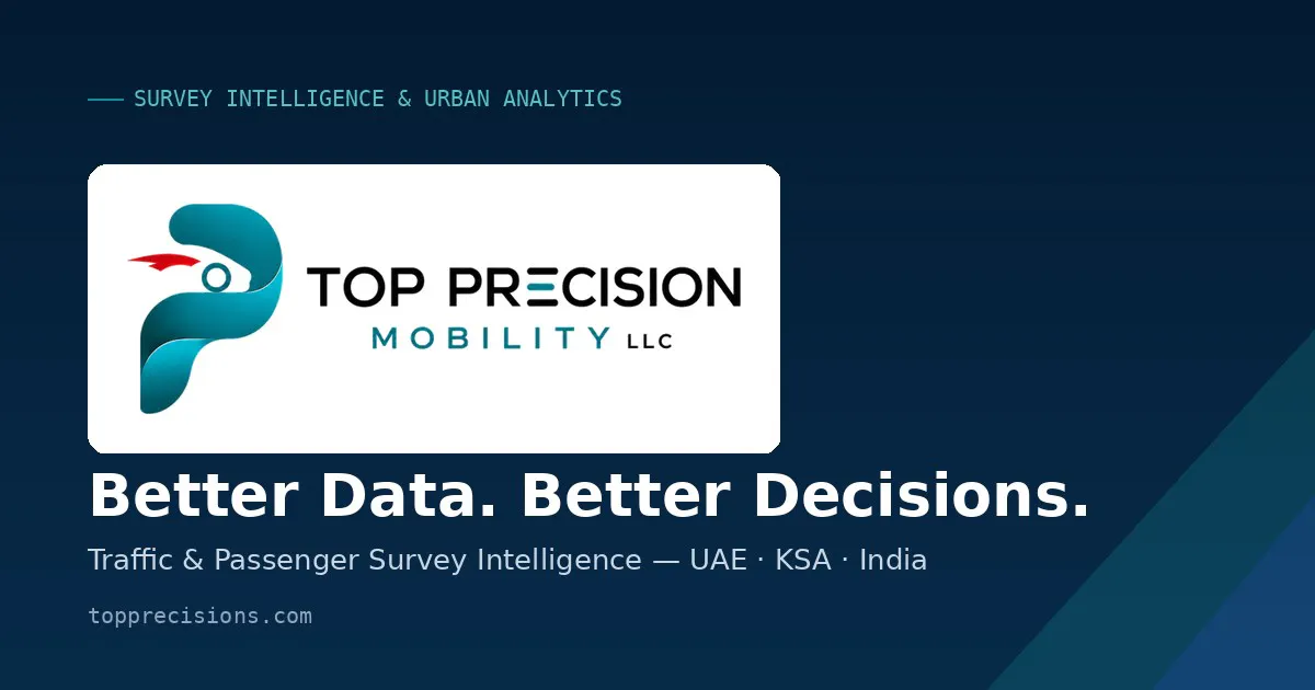 Professional Traffic Surveys in the UAE gallery image
