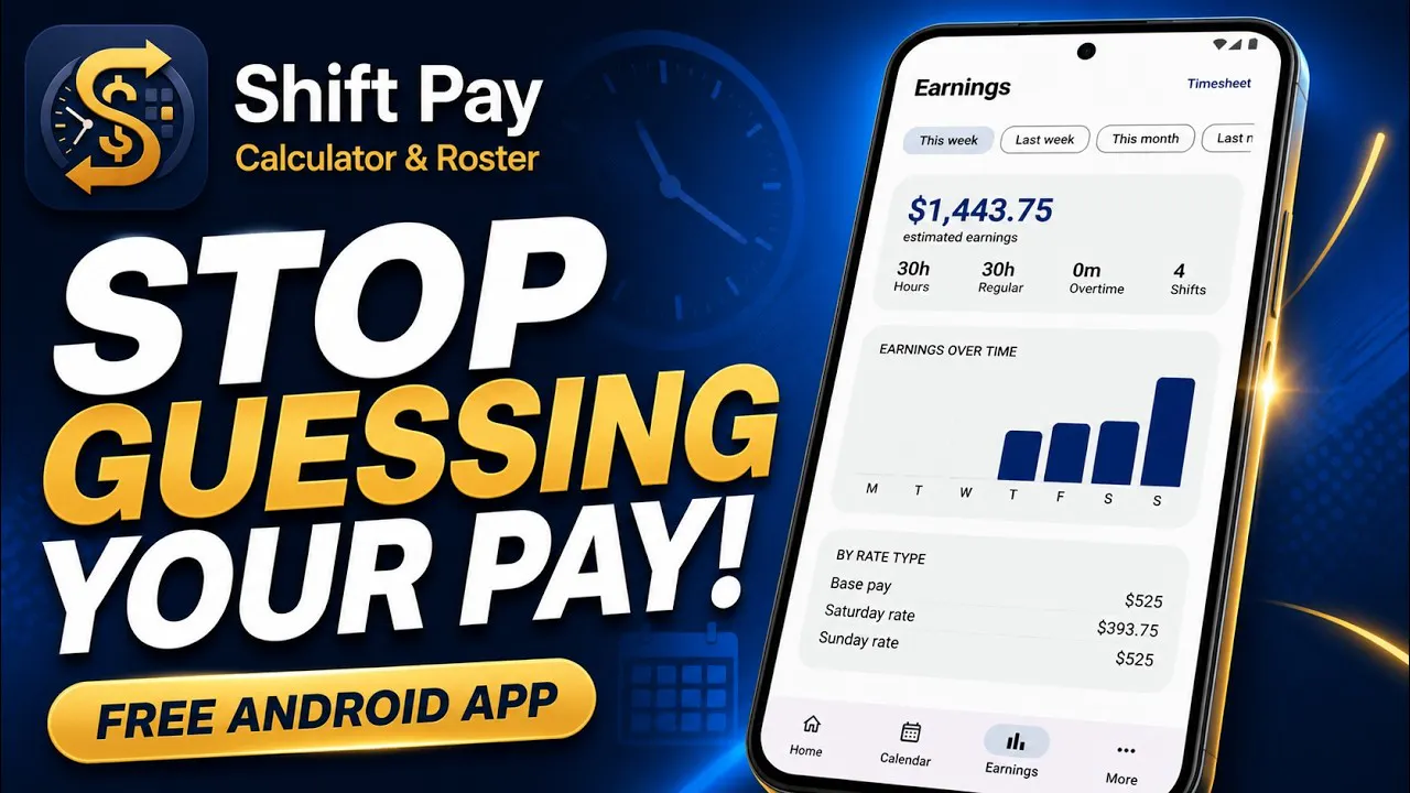 Shift Pay Calculator & Roster gallery image