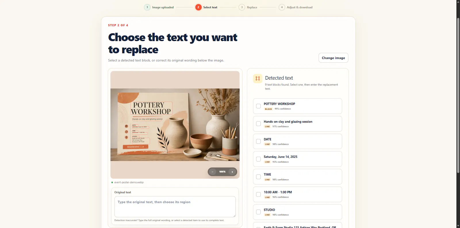 Image Text Editor screenshot 4