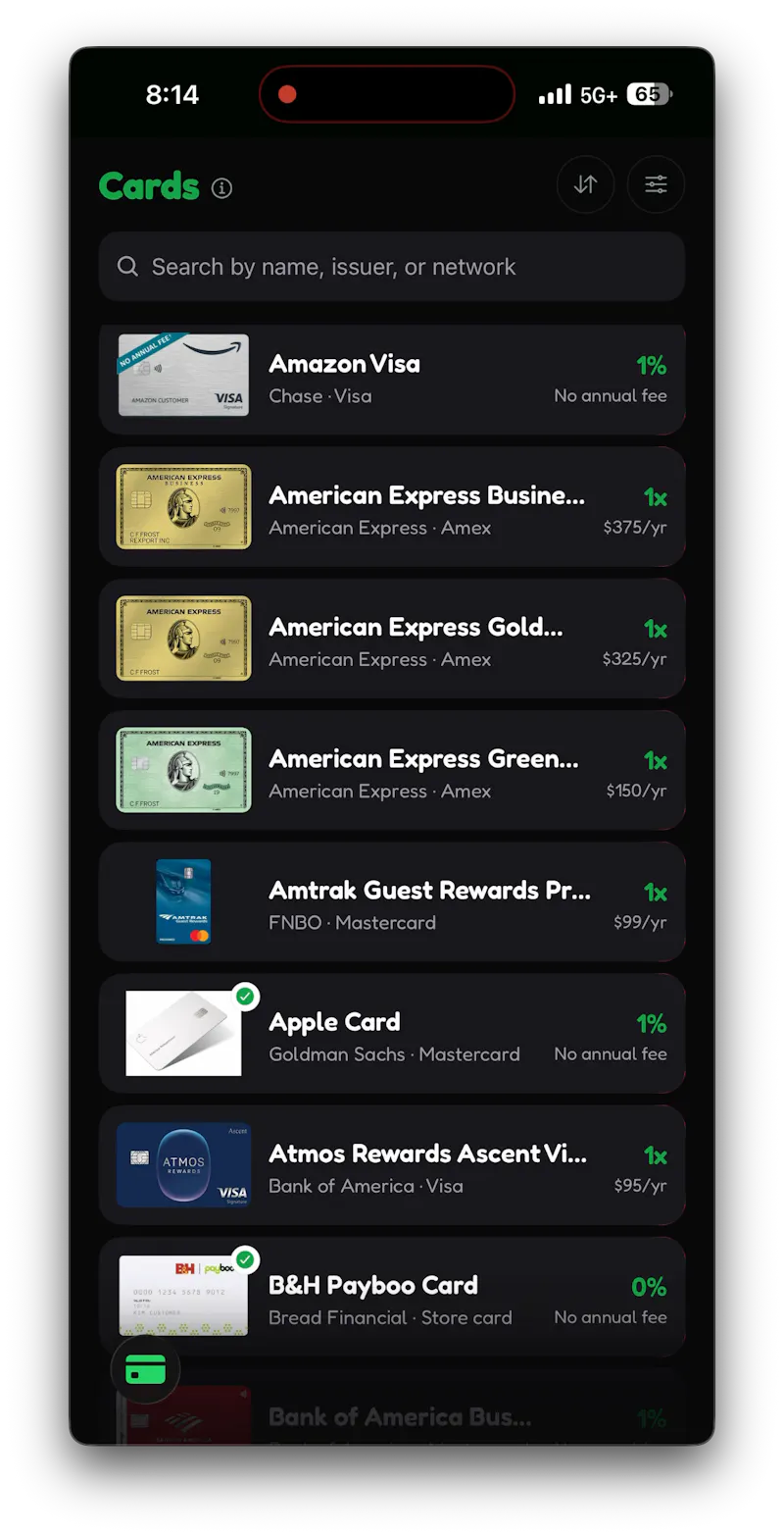 SwipeCaddy screenshot 6