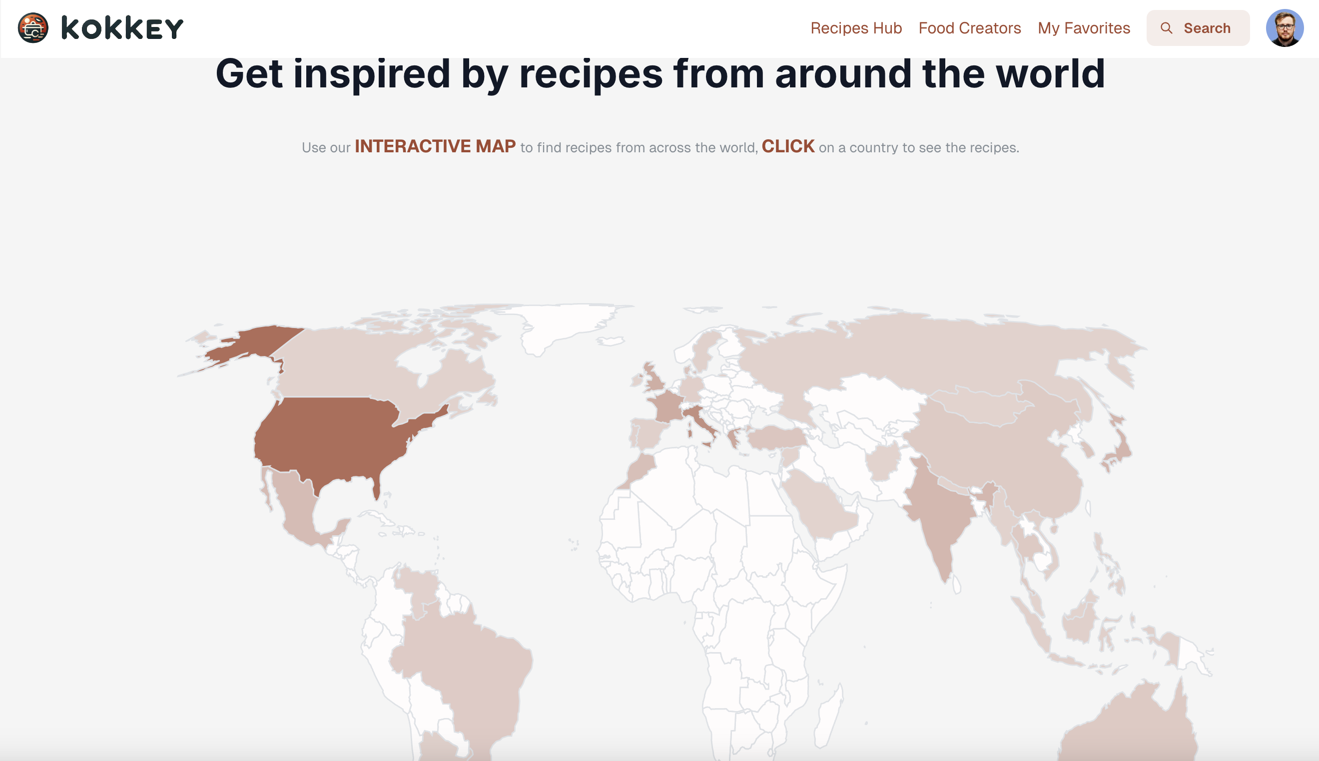 kokkey - Recipe discovery platform media 1