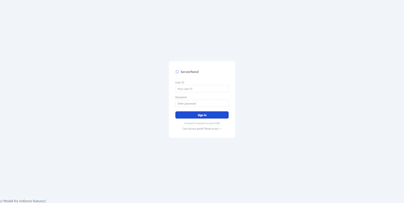 Nettpanel — Linux Server Management screenshot 1