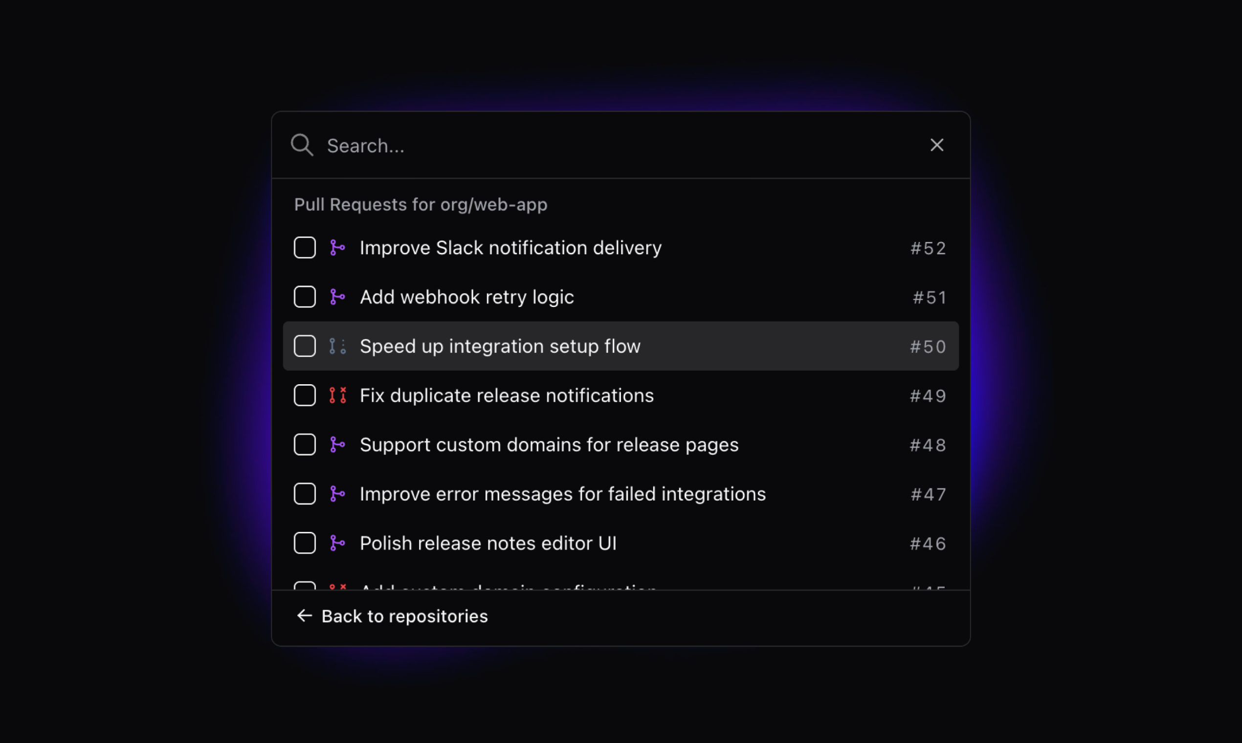 Onset - AI that writes release notes gallery image