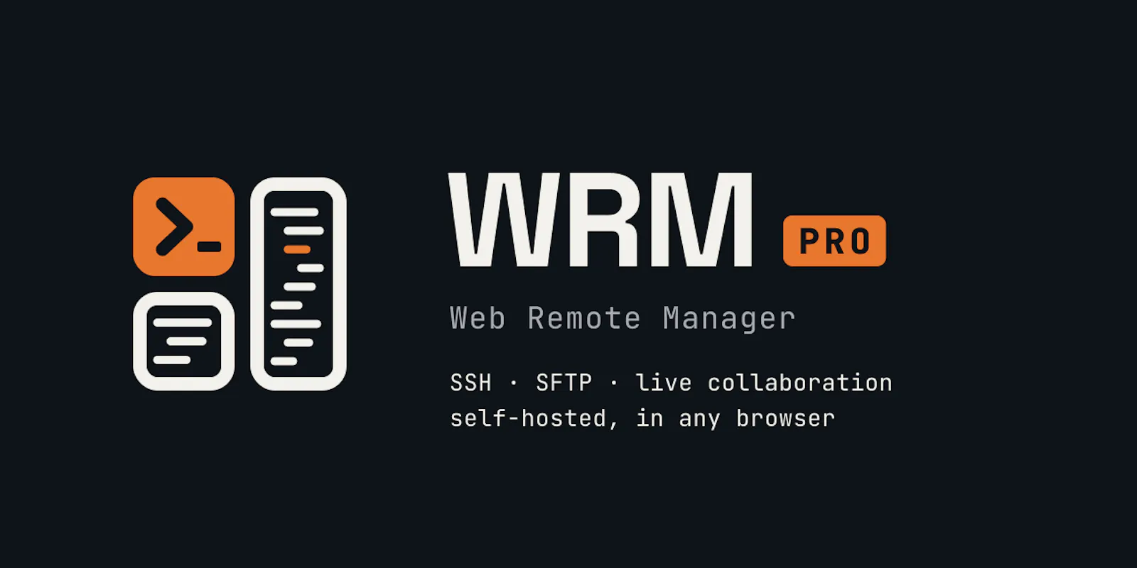 Web Remote Manager PRO (WRM) screenshot 1