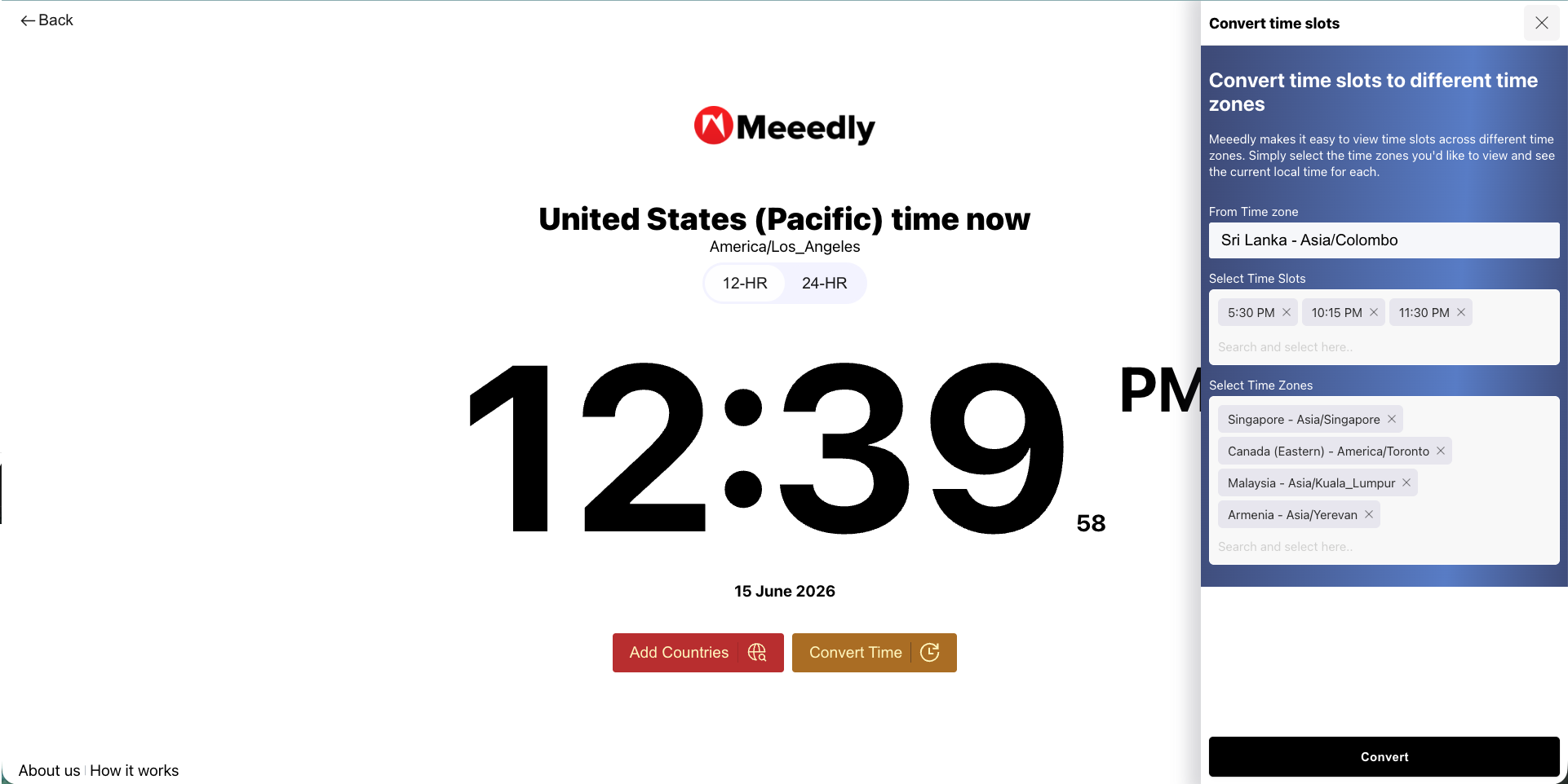 Meeedly Time Converter gallery image