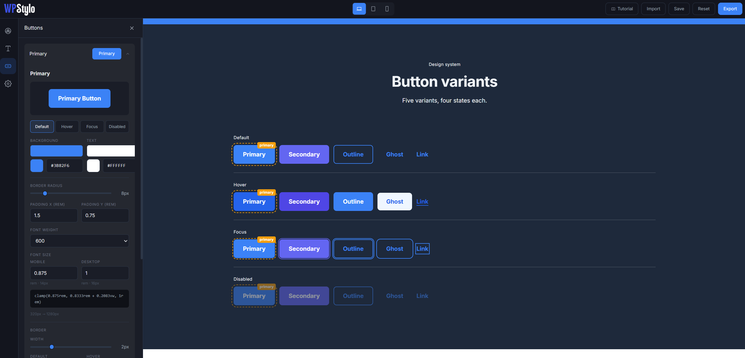 WPStylo gallery image