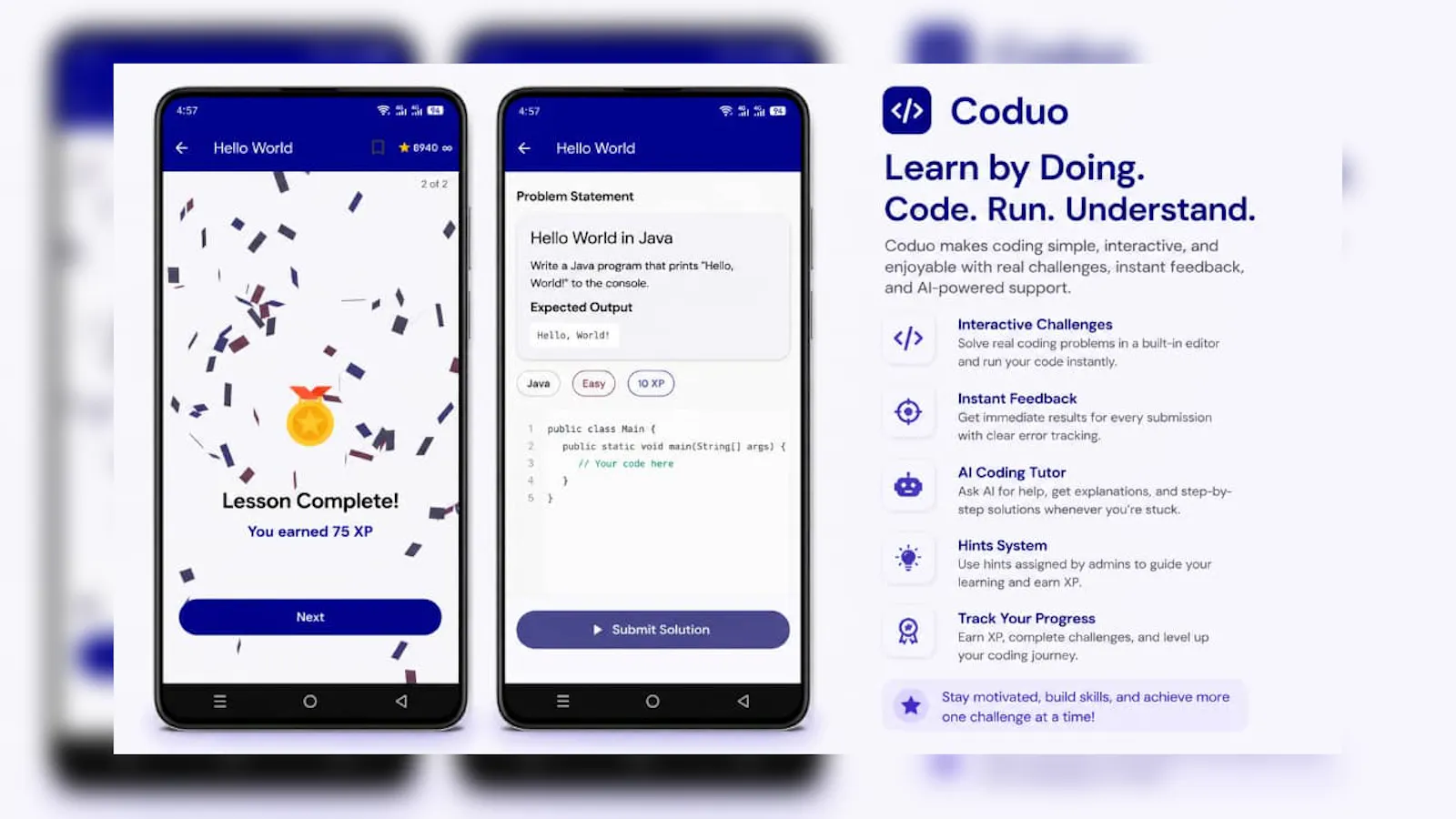 Coduo - Coding Education Mobile Platform screenshot 6