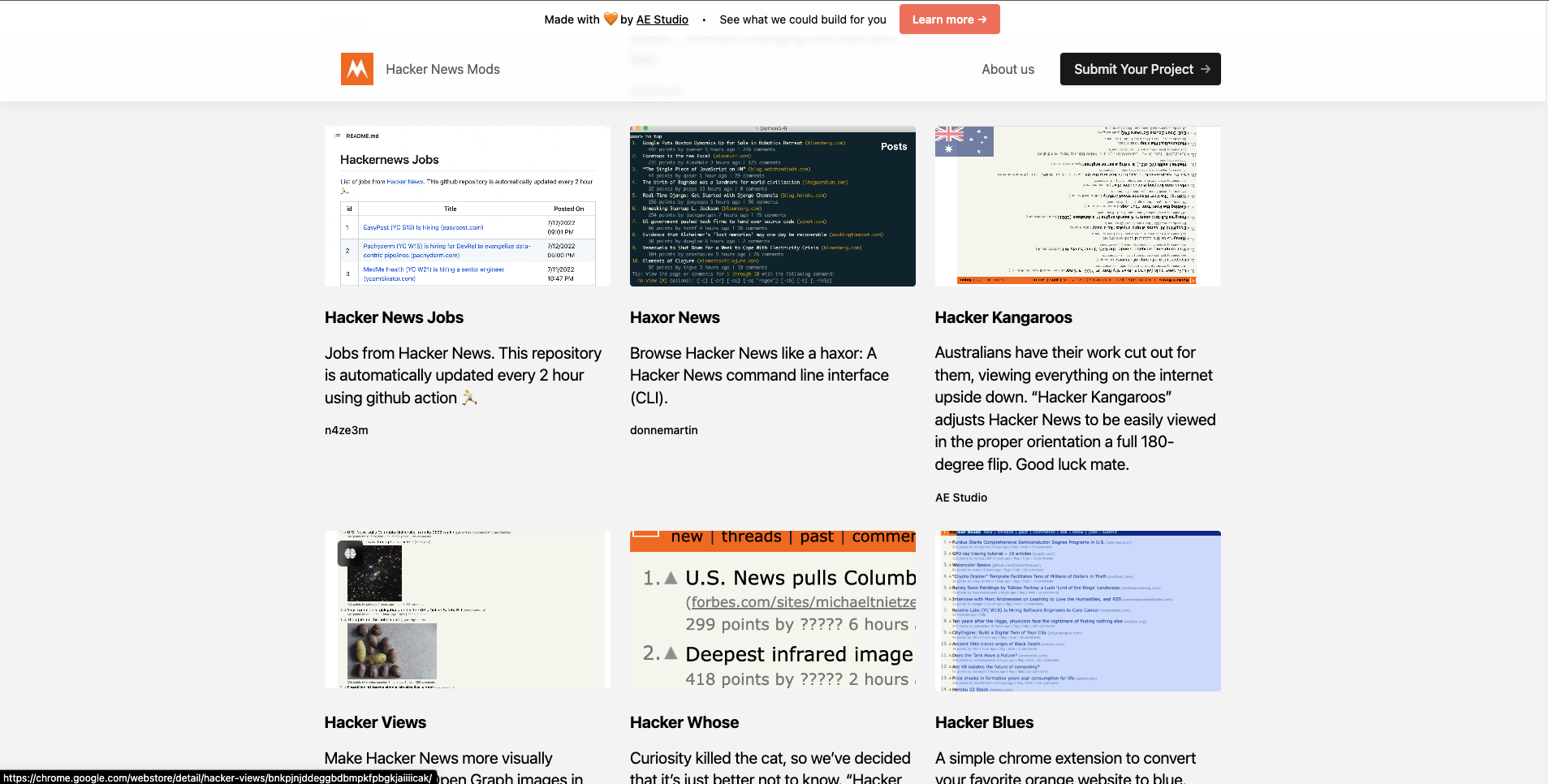 Hackernews mods - आप हैकर समाचार अनुभव को अनुकूलित करें और सुधारें मीडिया 2