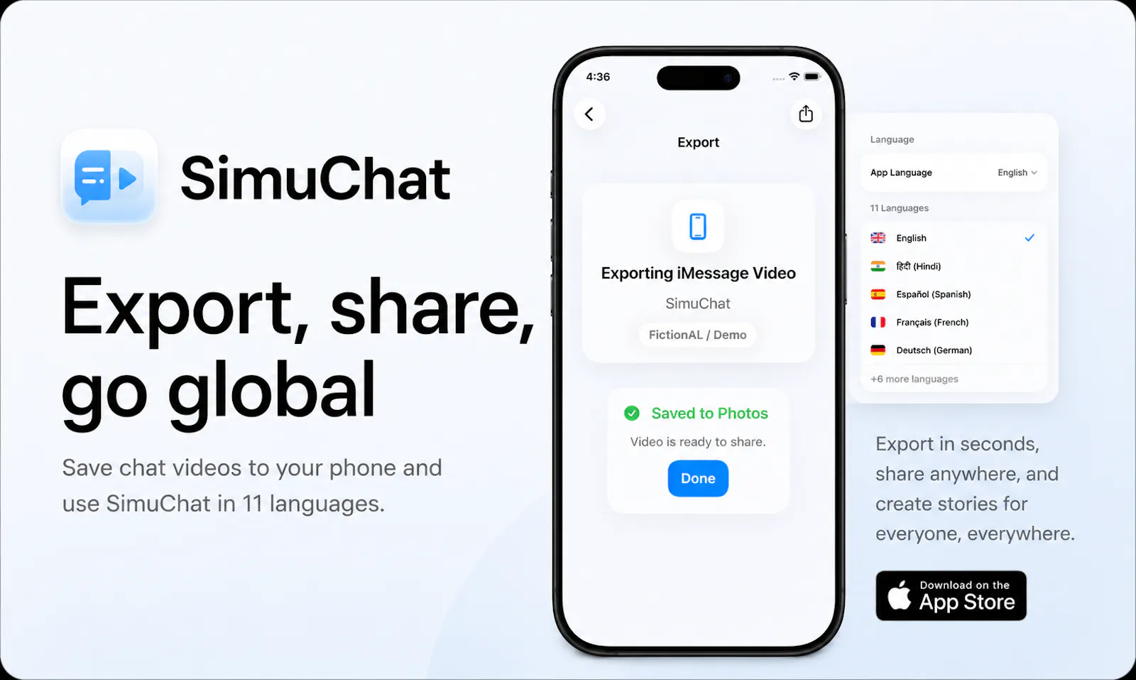 SimuChat screenshot 2