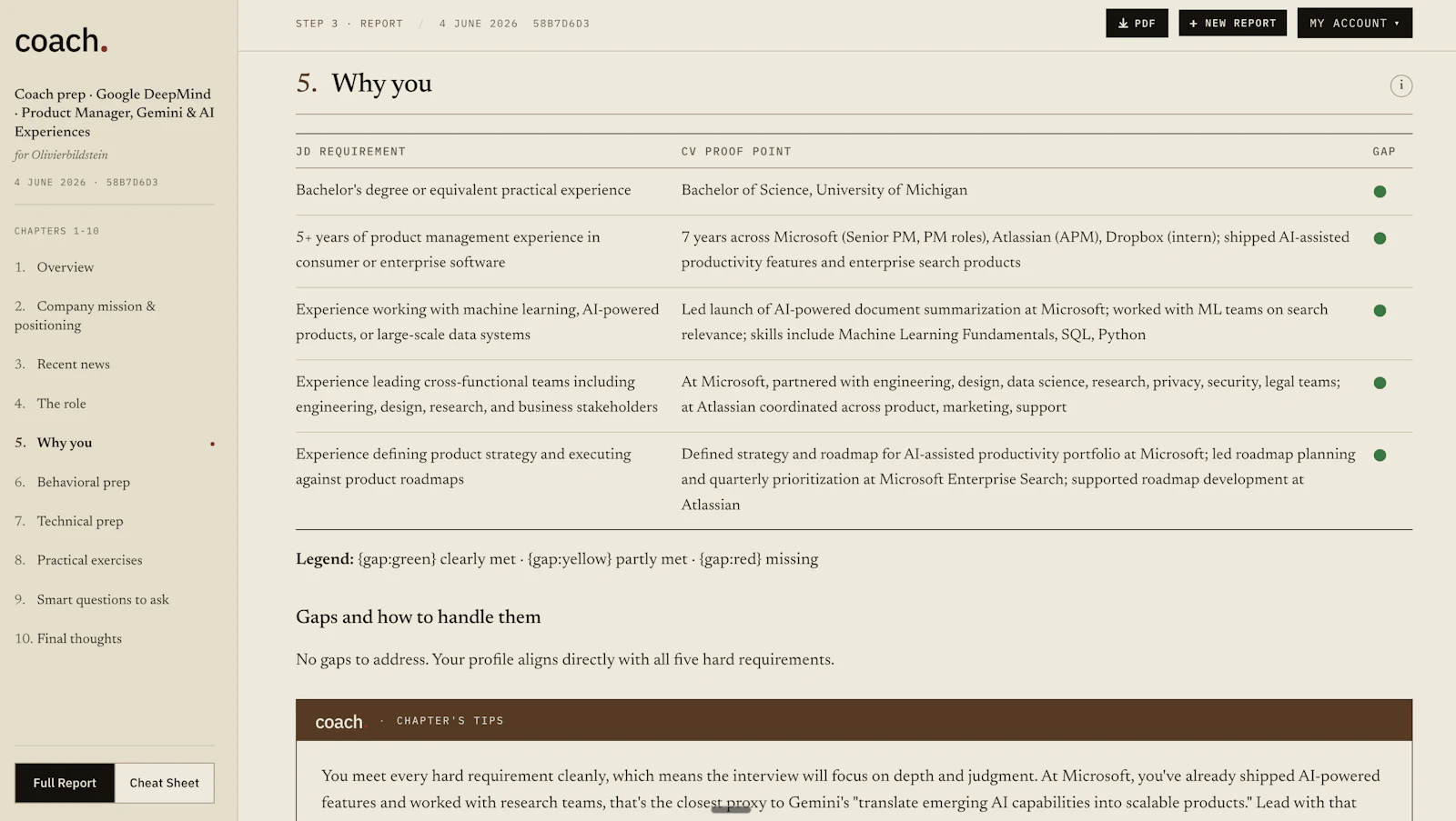 Coach | Interview Prep AI screenshot 4