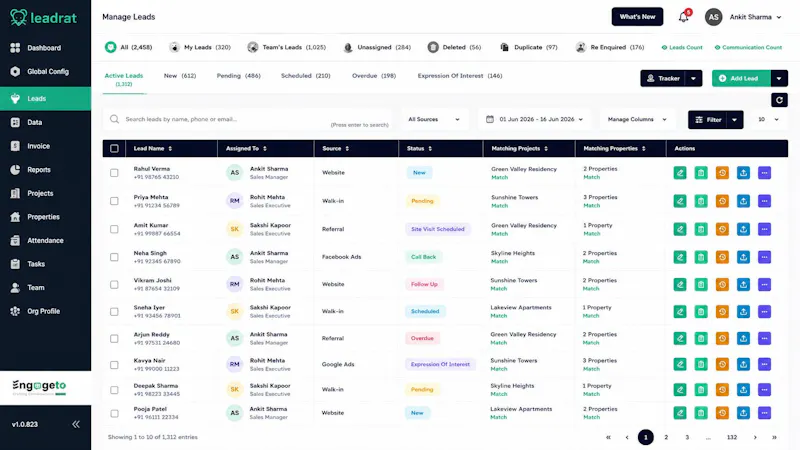 Leadrat Real Estate CRM screenshot 7