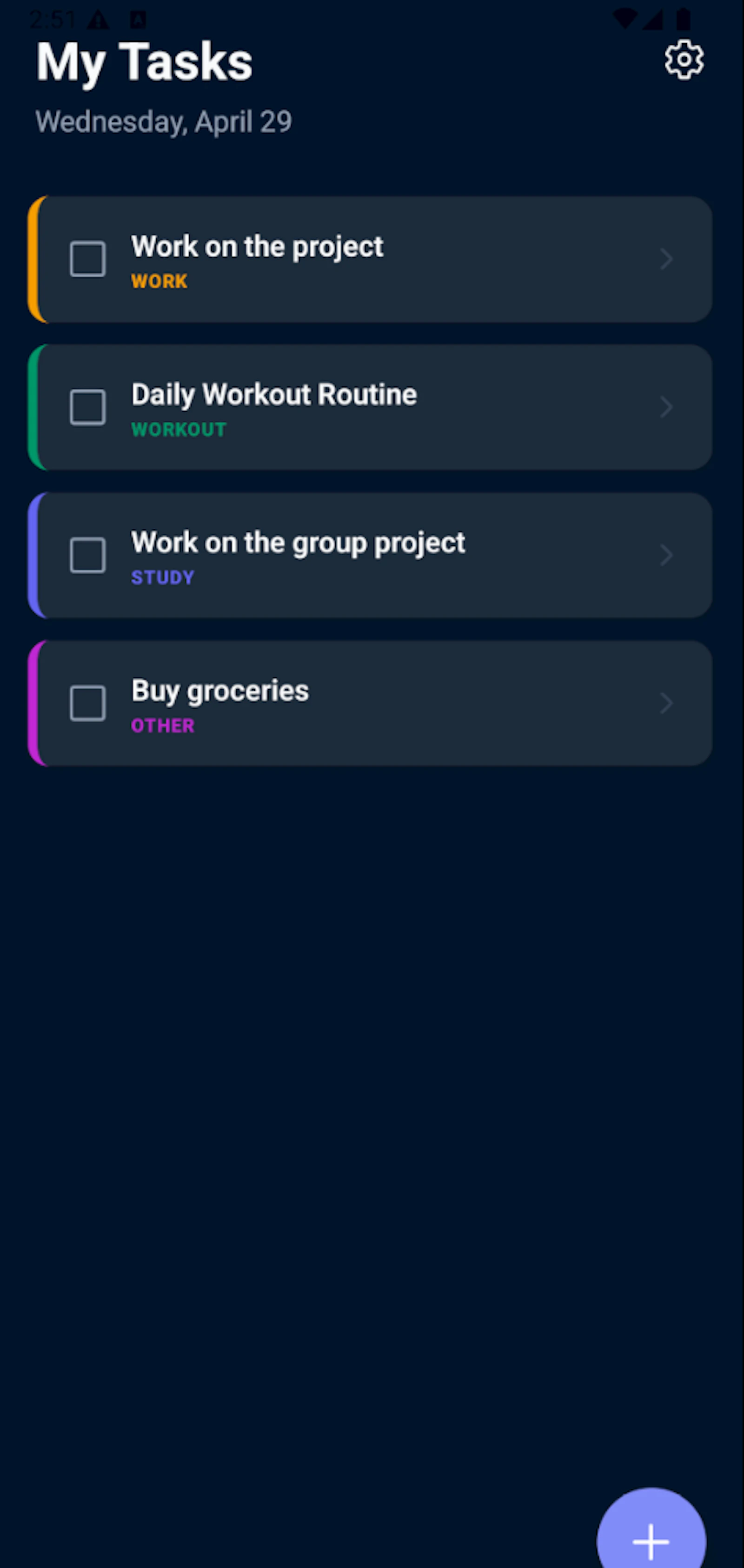 NativeTask Starter screenshot 2