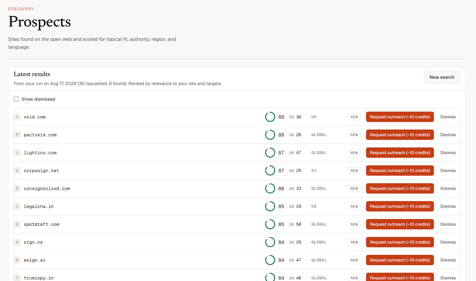 Pressmerit screenshot 1